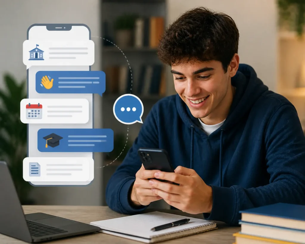 Texting in College Admissions