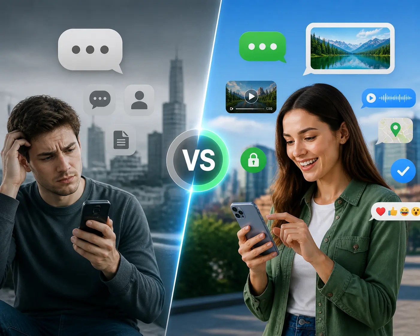RCS vs SMS in 2026: The Complete Head-to-Head Comparison (Is SMS Finally Dead?)