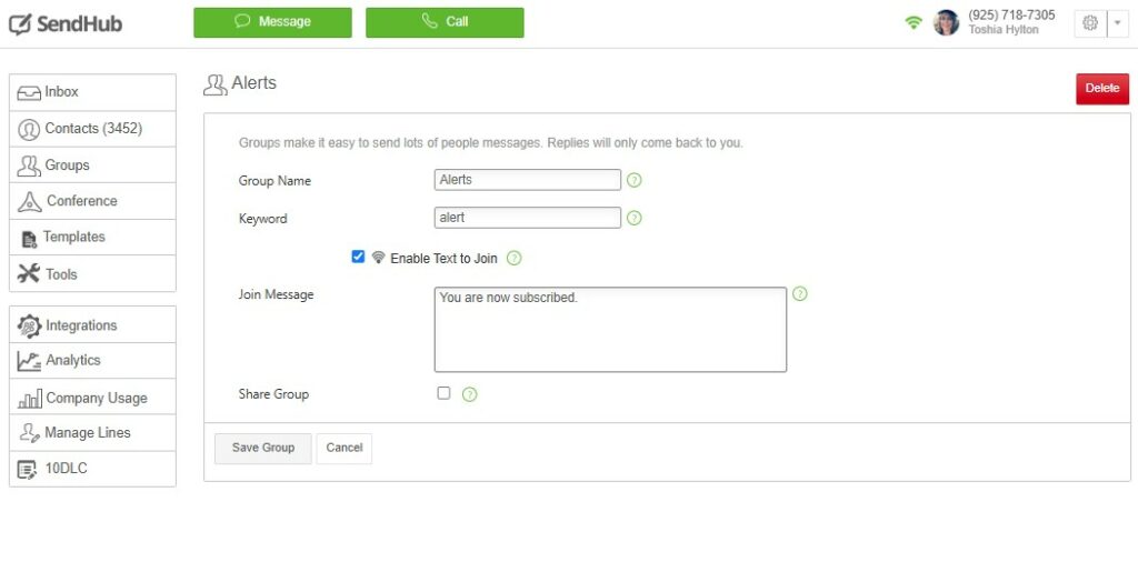 Business Text Messaging Platform | SMS Marketing | SendHub